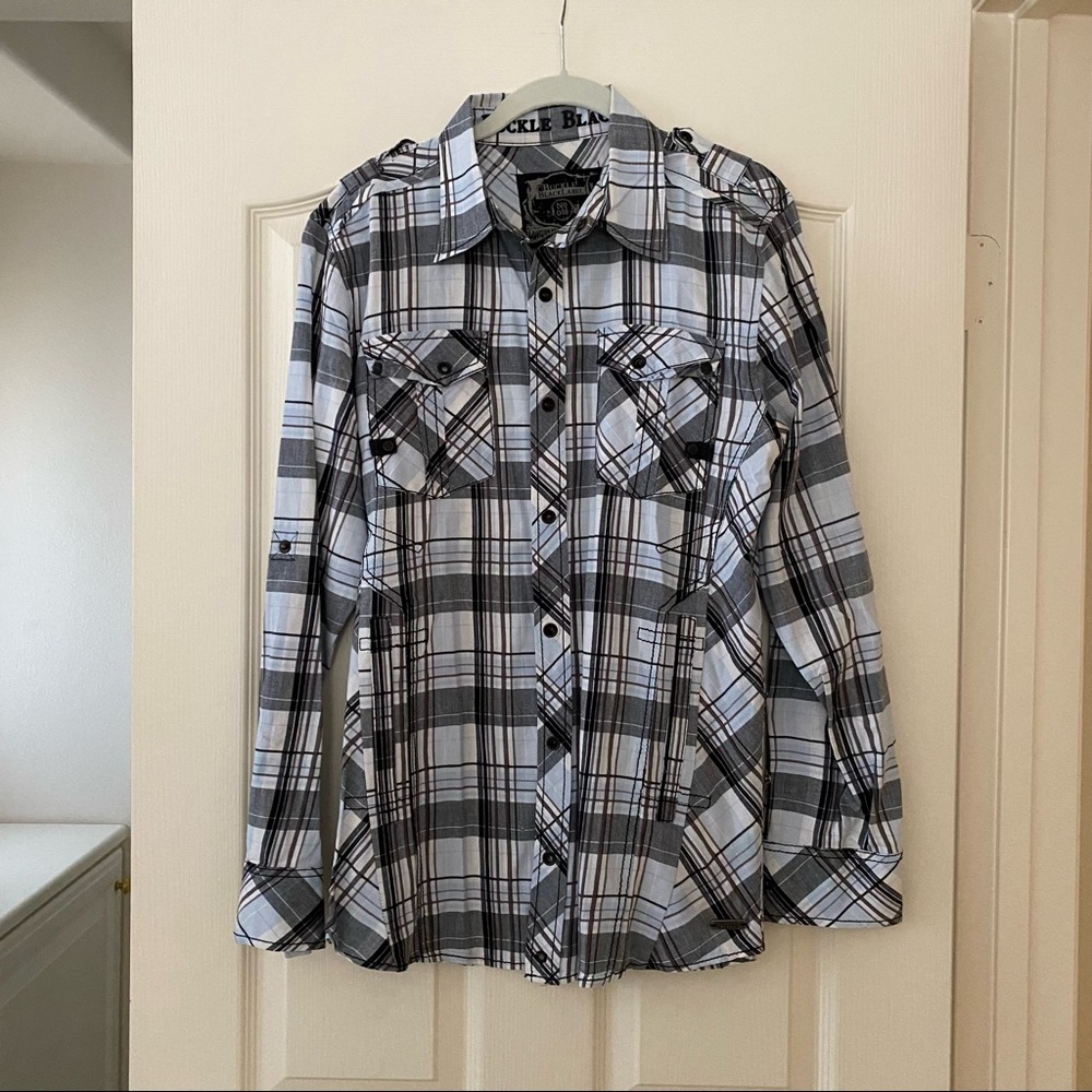 Buckle Black Label Snap Shirt